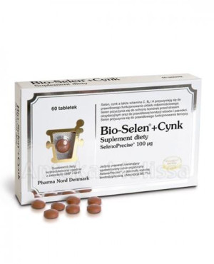 Bio-Selen + Cynk, tabletki, 60 sztuk