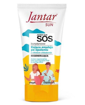 Jantar Sun Bursztynowa kojąca emulsja po opalaniu z efektem chłodzenia, 150 ml 