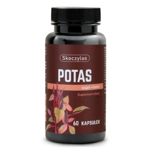 Skoczylas Potas wapń + fosfor, kapsułki, 60 sztuk