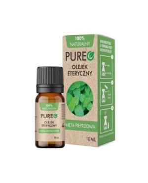 PUREO Naturalny olejek eteryczny Mięta pieprzowa, 10 ml