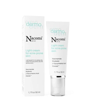 Nacomi Lekki Krem do cery trądzikowej, 50 ml