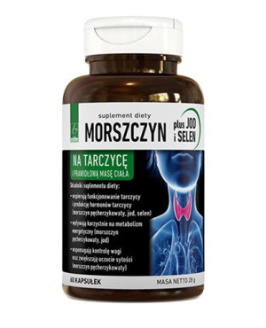 Morszczyn Plus Jod i Selen, 60 kaps., cena, opinie, właściwości
