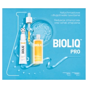 BIOLIQ PRO ZESTAW Intensywne serum nawilżające - 30 ml + Intensywne serum pod oczy - 15 ml - cena, opinie, właściwości