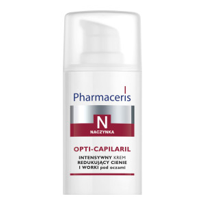Pharmaceris N Opti Capilaril Intensywny krem redukujący cienie i worki pod oczami, 15 ml