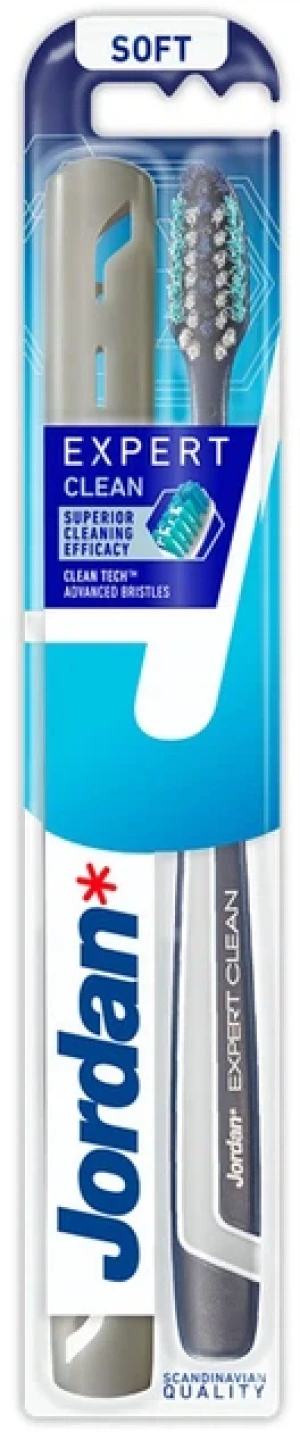 JORDAN Expert Clean soft, szczoteczka do zębów, 1 sztuka