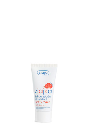 Ziaja Ziajka, czarodziejski żel do zębów dla dzieci czary mary, bez fluoru, 50 ml