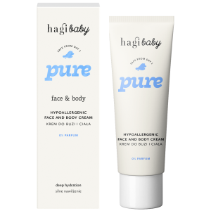 Hagi Baby Pure, hipoalergiczny krem do buzi i ciała, 75 ml