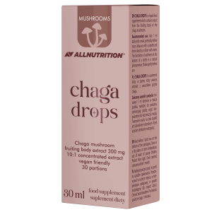 Allnutrition, Mushrooms Chaga, płyn, 30 ml