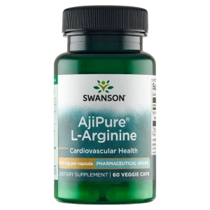 SWANSON AjiPure L-Arginina - 60 kaps.