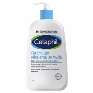 Cetaphil EM, emulsja micelarna do mycia, 1000 ml