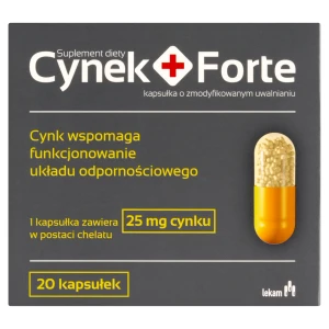 Cynek+ Forte, kapsułki, 20 sztuk