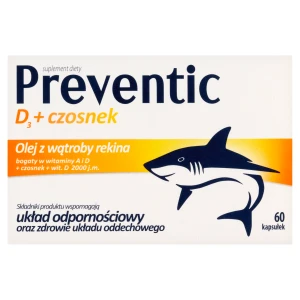Preventic D3, kapsułki, 60 sztuk