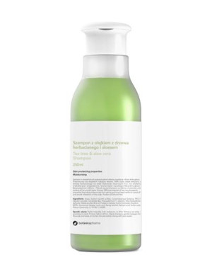 Botanicapharma Szampon z olejkiem drzewa herbacianego i aloesem, 250 ml