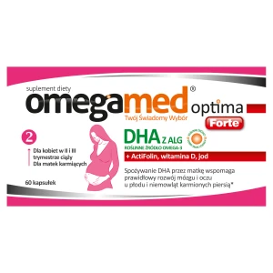 Omegamed Optima Forte, kapsułki, 60 sztuk
