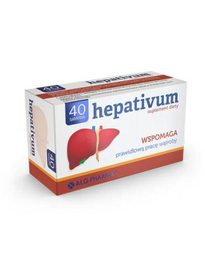 Alg Pharma Hepativum, tabletki, 40 sztuk