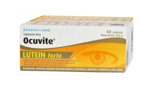 Ocuvite Lutein forte, tabletki, 60 sztuk