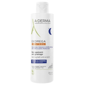 A-Derma Exomega Control, kąpiel kojąca przeciw drapaniu, 200 ml