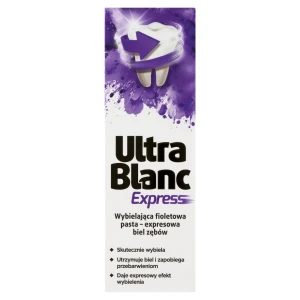 UltraBlanc Express Wybielająca fioletowa pasta do zębów, 75 ml