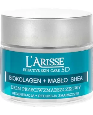 Ava Laboratorium L'arisse Effective Skin Care 5D formuła biokolagen + masło shea krem przeciwzmarszczkowy 50 ml