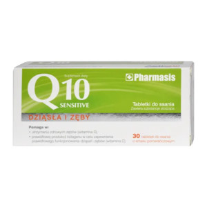 Sensilab Q10 Sensitive, tabletki do ssania, 30 sztuk