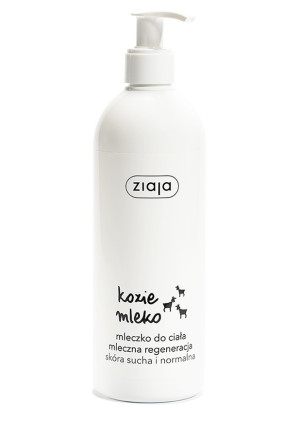 ZIAJA KOZIE MLEKO Mleczko do ciała, 400 ml