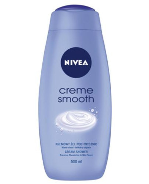 Nivea Creme Smooth Pielęgnujący żel pod prysznic, 500 ml