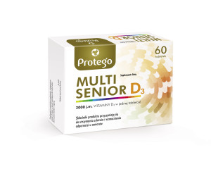 Protego Multi Senior D3, tabletki, 60 sztuk