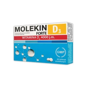 Molekin D3 Forte 4000 j.m., tabletki, 60 sztuk