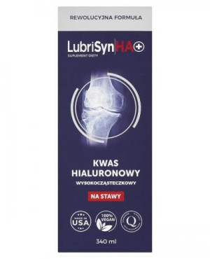 LubriSyn HA+ Kwas hialuronowy wysokocząsteczkowy na stawy, 340 ml