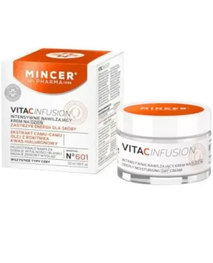 Mincer Pharma Vita C Infusion N601 intensywnie nawilżający krem na dzień 50 ml