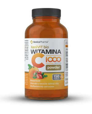 XENIVIT BIO Witamina C 1000 proszek - 150 porcji