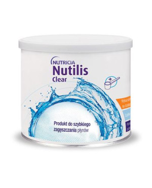 Nutilis Clear, produkt do szybkiego zagęszczania płynów, proszek, 175 g