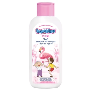 Bambino DZIECIAKI 3w1 szampon, żel do mycia i płyn do kąpieli Flaming, 400 ml