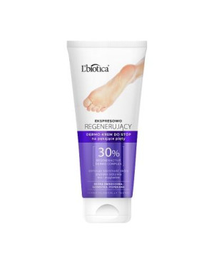 L'Biotica Dermo-krem na pękające pięty ekspresowo regenerujący, 100 ml