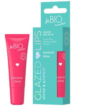 BeBio Glazed Lips, Olejek do ust Coconut Glass, 10 ml