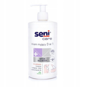 Seni Care, krem myjący 3w1, 1000 ml