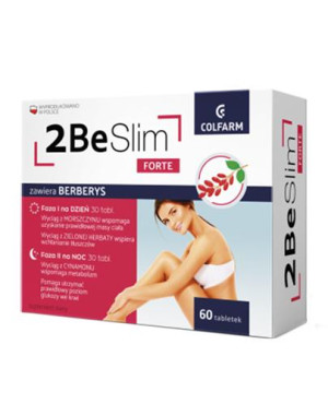 Colfarm, 2Be Slim Forte, tabletki, 60 sztuk