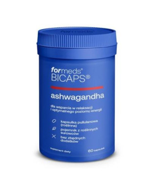 Bicaps Ashwagandha, kapsułki, 60 sztuk
