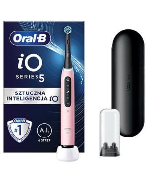 Oral-B iO 5 Różowa Szczoteczka elektryczna, 1 sztuka