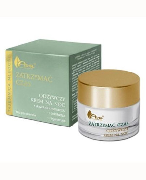 Ava Laboratorium ZATRZYMAĆ CZAS Krem odżywczy na noc - 50 ml