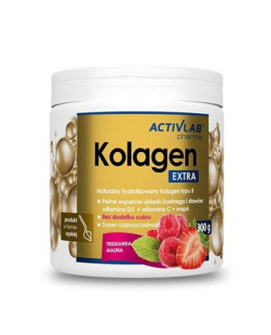 ActivLab Pharma Kolagen Extra smak truskawka - malina, 300 g