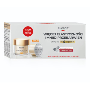 Eucerin Hyaluron-Filler + Elasticity, Zestaw Krem SPF 30, 50 ml i Krem SPF 30 Reliff, 50 ml
