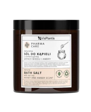 Pharma Care Naturalna Sól do kąpieli Miód i Ambra, 800 g