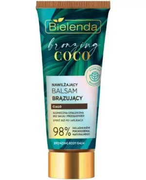 Bielenda Bronzing Coco nawilżający balsam brązujący do ciała 200 ml