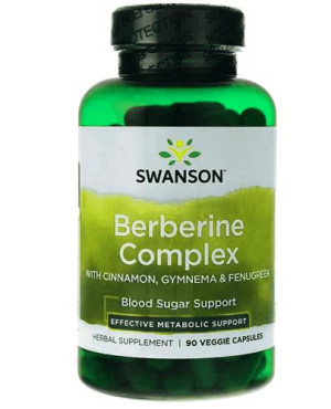 Swanson Berberine Complex, kapsułki, 90 sztuk