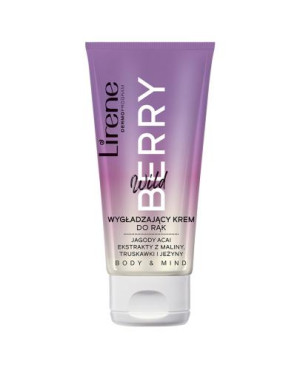 Lirene Body & Mind Wygładzający krem do rąk wildberry, 50 ml