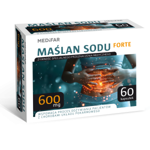 MediFar, Maślan Sodu Forte, kapsułki, 60 sztuk