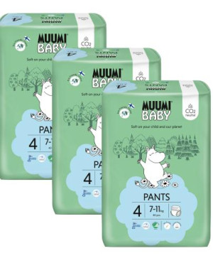 Muumi Baby Pants pieluchomajtki 4 Maxi 7-11 kg, 120 sztuk