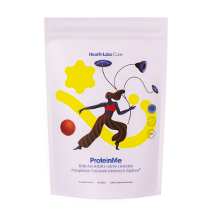 ProteinMe o smaku czekolady z wiśnią, proszek, 15 porcji