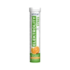 ActivLab Pharma, Elektrolity Stres, smak pomarańczowy, tabletki musujące, 20 sztuk